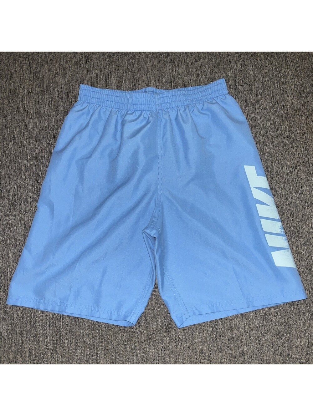 Nike Swim Trunks Boys XL Blue Lightning NESSF790-438 New